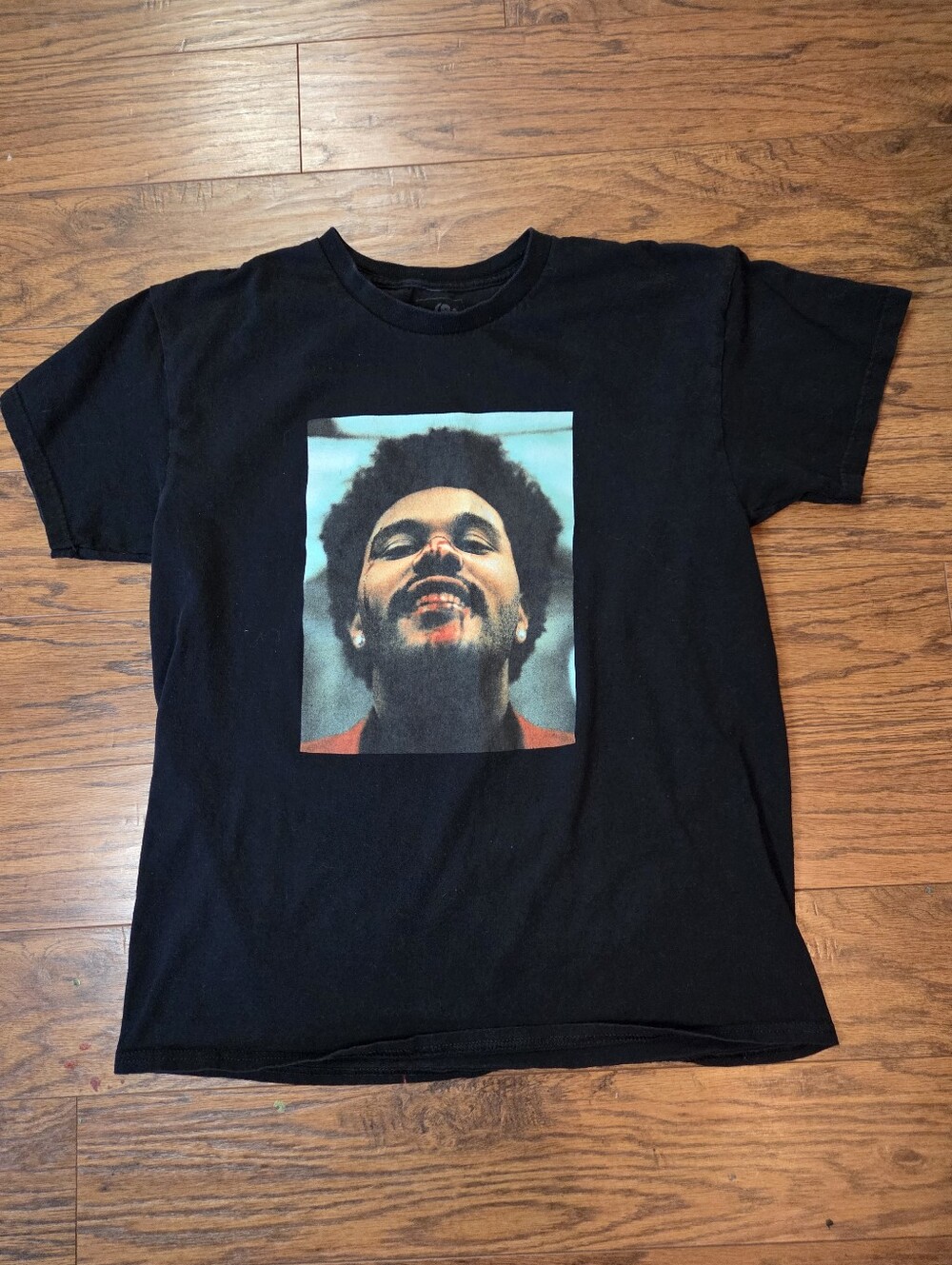 The Weeknd After Hours Official Merchandise Black Short Sleeve Tee Size Large